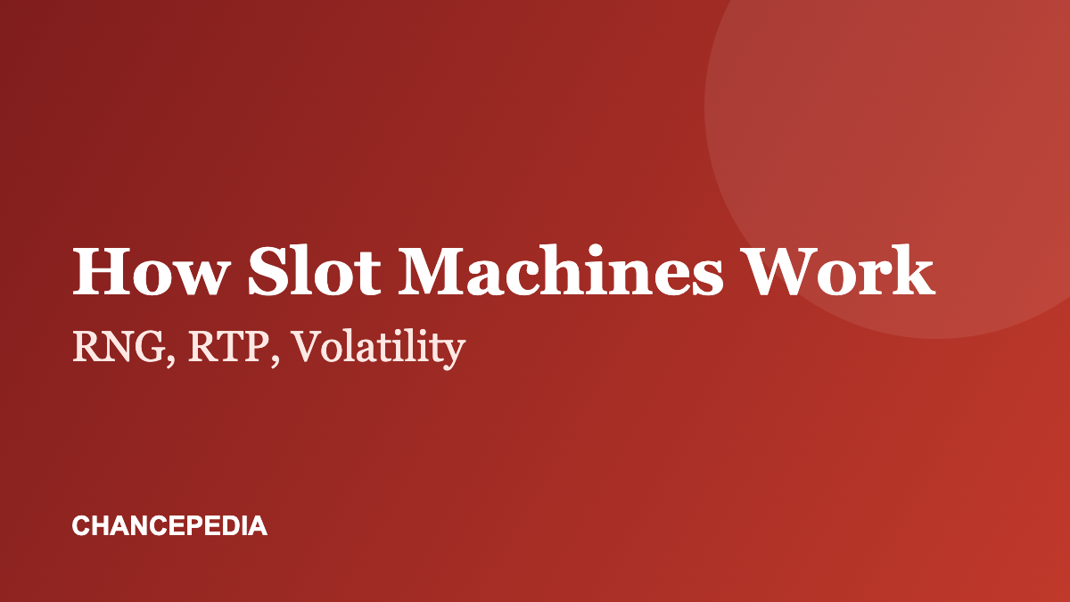 Featured image: How slot machines work, RNG, RTP and volatility